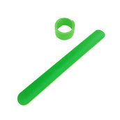 Силиконовый слеп-браслет ярко-зеленый 802С